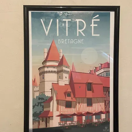 Studio Douillet Centre Vitre -Tout A Pied Extérieur photo